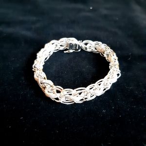 Vintage Silver charm style bracelet